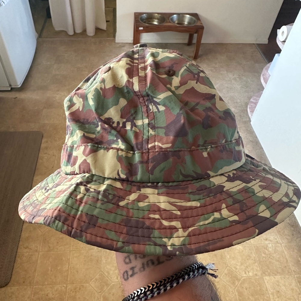 Autumn Headwear camo bucket hat